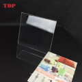 A4 Slanted 8.5 x 11 Insert Menu Brochure Stand Clear Acrylic Sign Holder